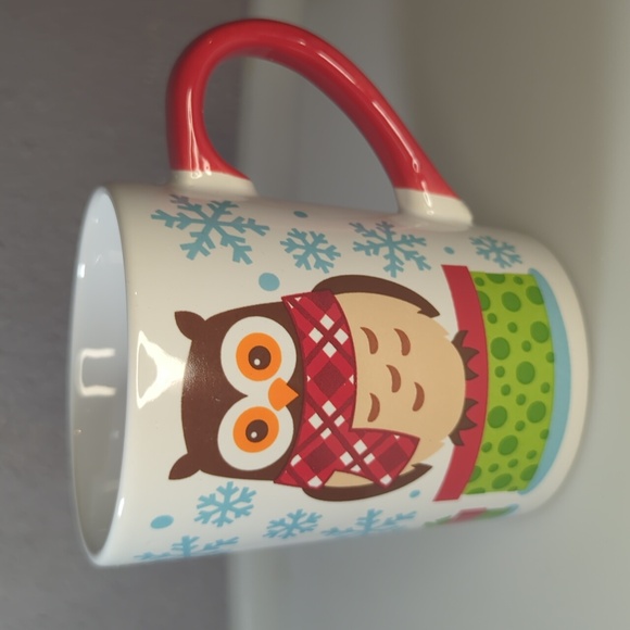 Northern Friends Holiday set of 4 porcelain Mugs by Maison Plus - Picture 3 of 7